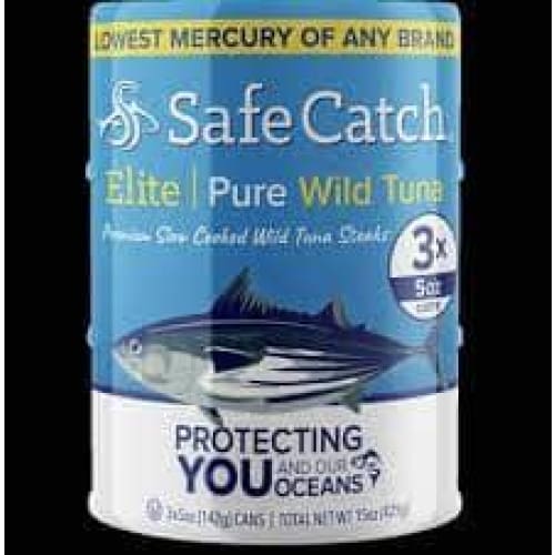 SAFECATCH Grocery > Pantry > Meat Poultry & Seafood SAFECATCH: Tuna Elite Pure 3 cans, 15 oz