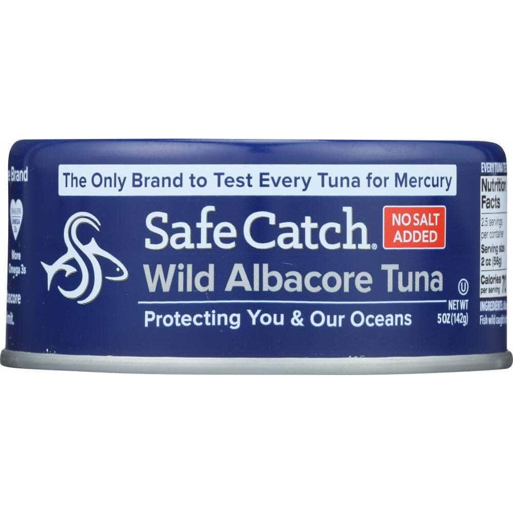 Safe Catch Safecatch Wild Albacore Tuna No Salt, 5 oz