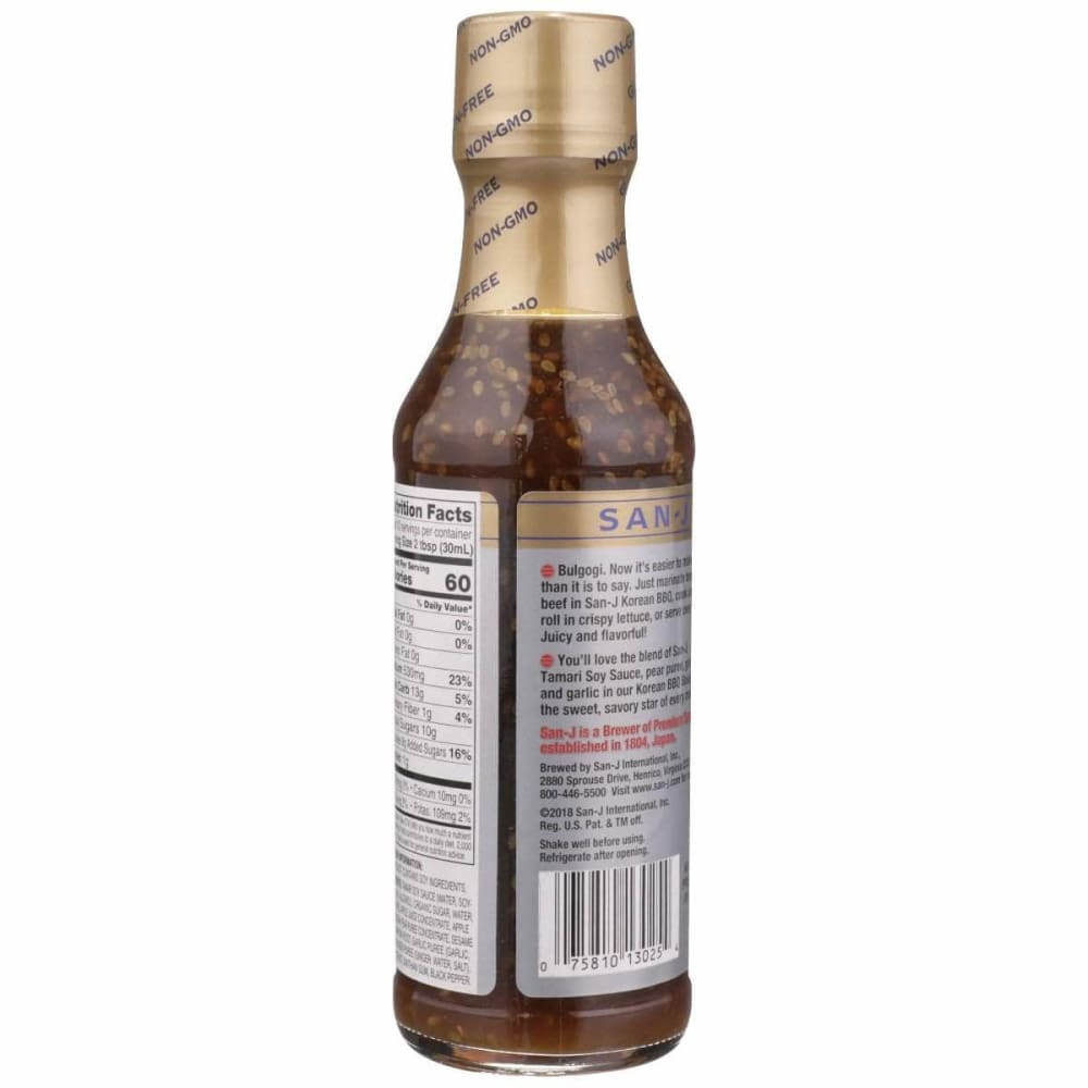 SAN J San J Sauce Korean Bbq Stir Fry, 10 Oz