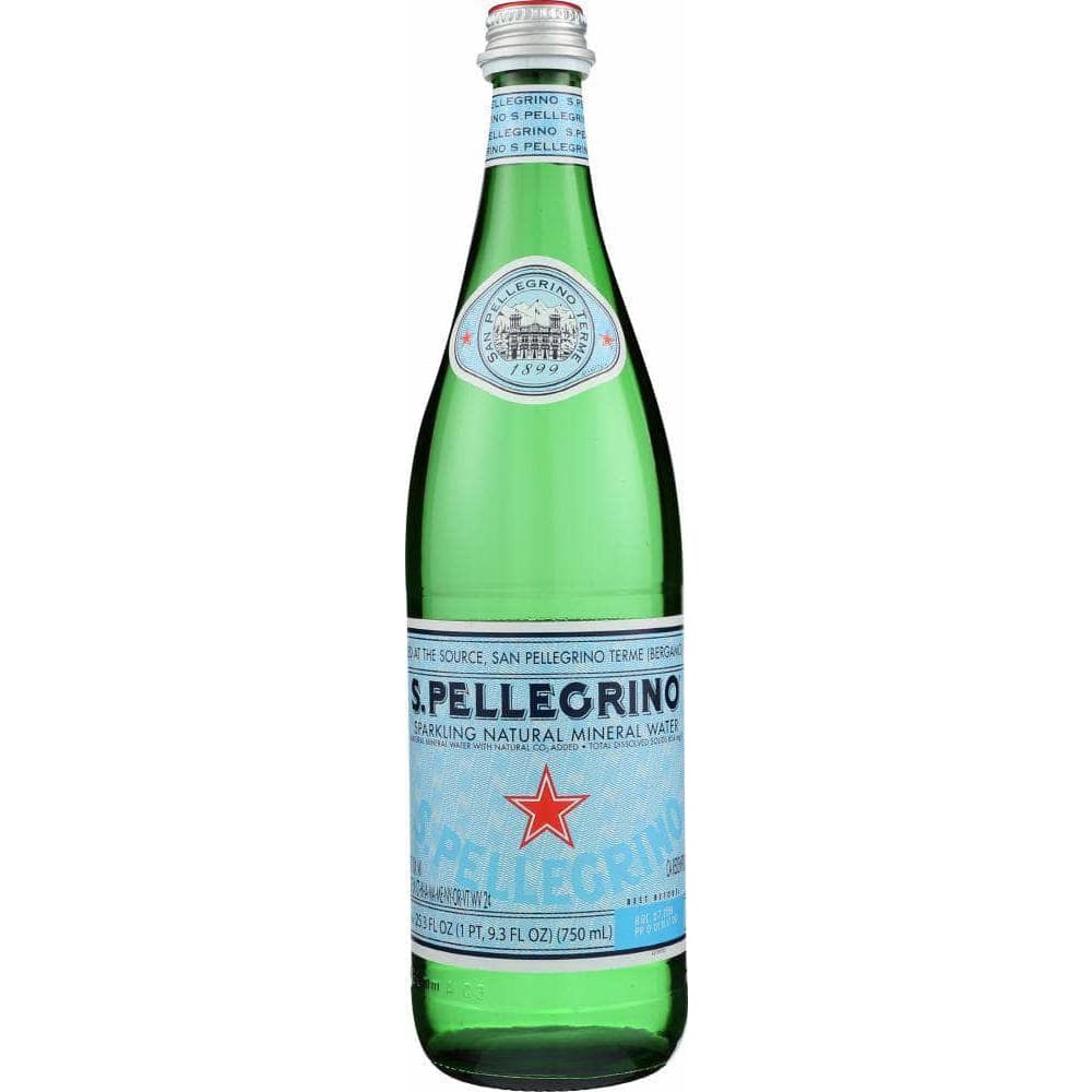 San Pellegrino San Pellegrino Sparkling Natural Mineral Water, 750 ml