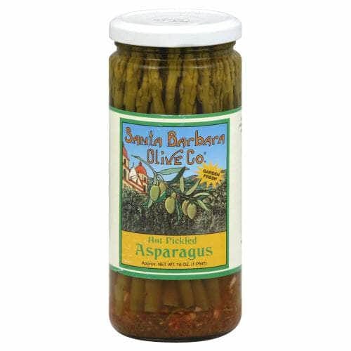 SANTA BARBARA OLIVE CO SANTA BARBARA Asparagus Pickled Hot, 16 oz