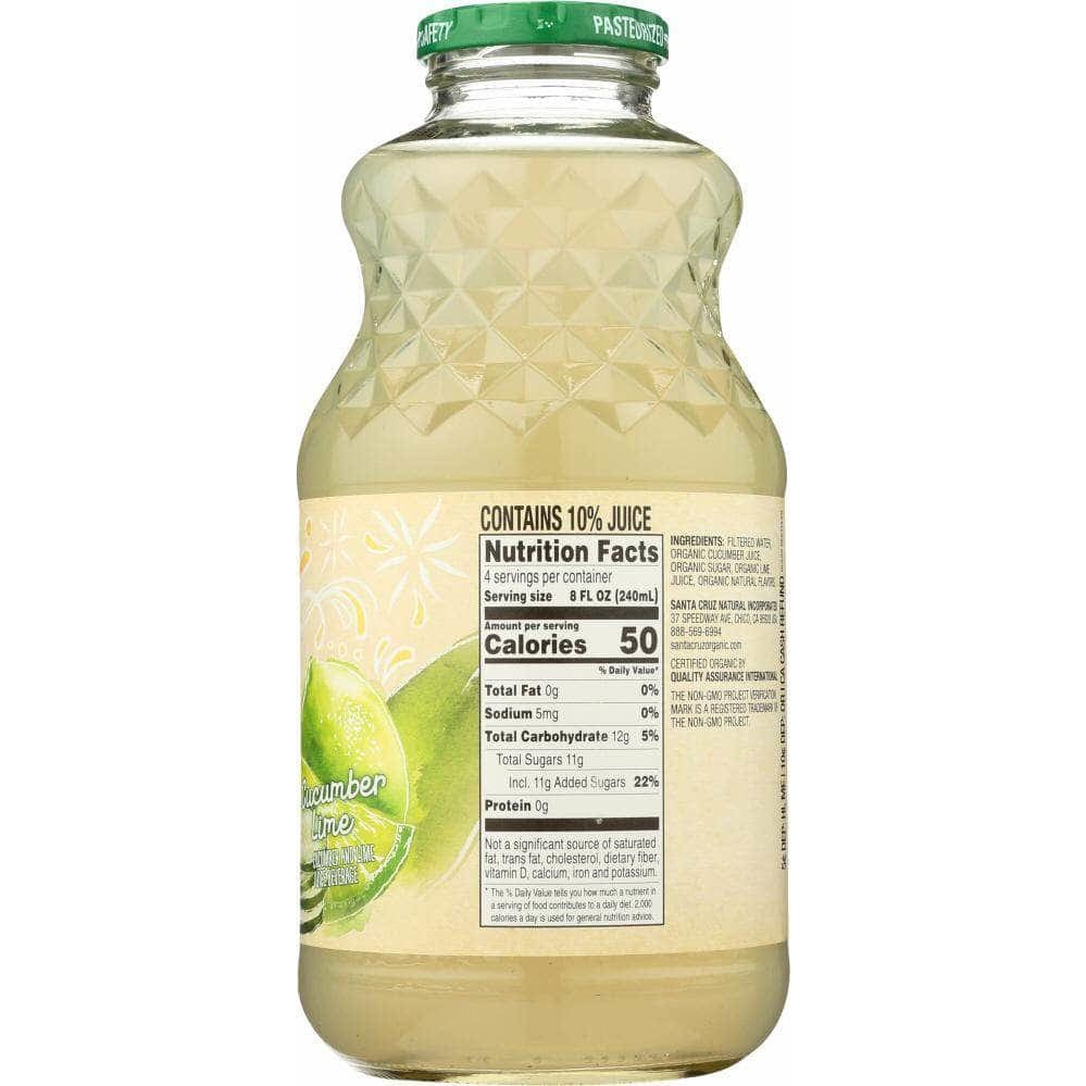 SANTA CRUZ ORGANIC Santa Cruz Organic Agua Fresca Cucumber Lime, 32 Oz