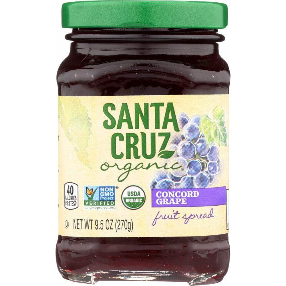 Santa Cruz Organic Santa Cruz Organic Concord Grape Fruit Spread, 9.5 oz