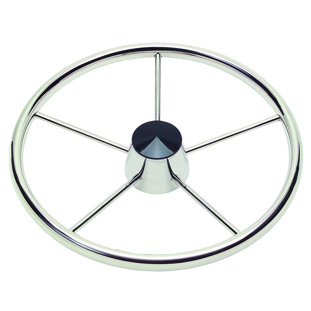 Schmitt Marine Destroyer Wheel - 13.5 Model 170 - Fits 3/ 4 Tapered Shaft - Marine Hardware | Steering Wheels - Schmitt Marine