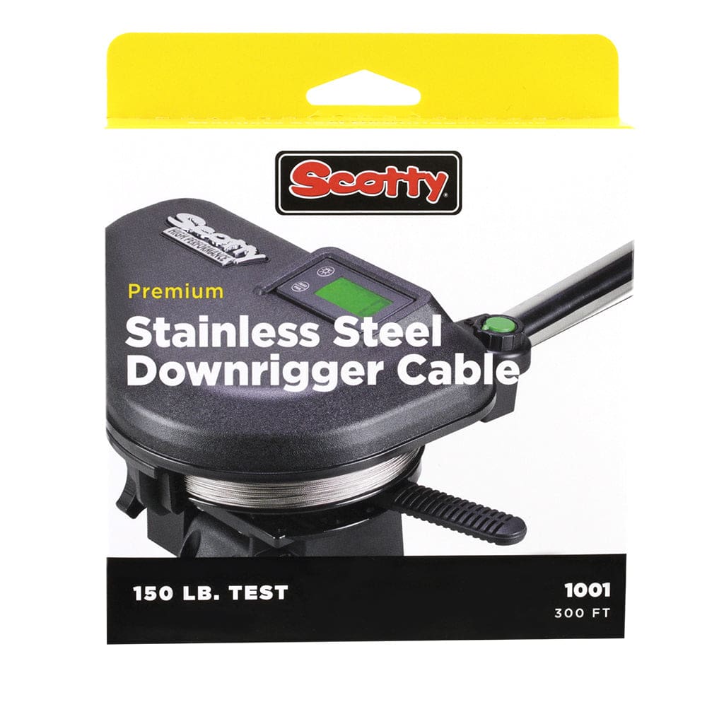 Scotty 200ft Premium Stainless Steel Replacement Cable - Hunting & Fishing | Downrigger Accessories - Scotty