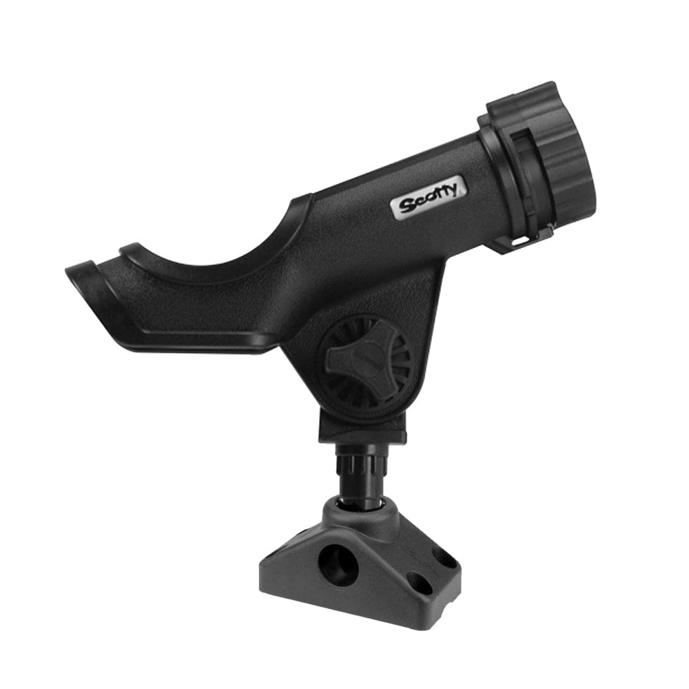 Scotty Powerlock Rod Holder Black w/ 241 Side/ Deck Mount - Paddlesports | Rod Holders,Hunting & Fishing | Rod Holders - Scotty