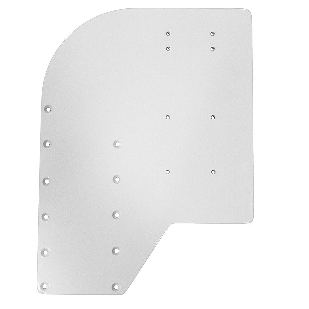 Sea Brackets Small Offset Trolling Motor Plate - Boat Outfitting | Trolling Motor Accessories - Sea Brackets