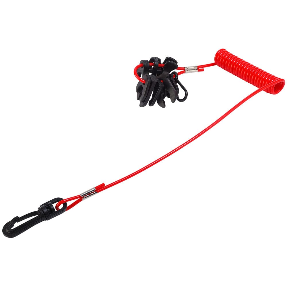 Sea-Dog 10 Key Kill Switch Universal Lanyard - Electrical | Switches & Accessories,Marine Safety | Accessories - Sea-Dog