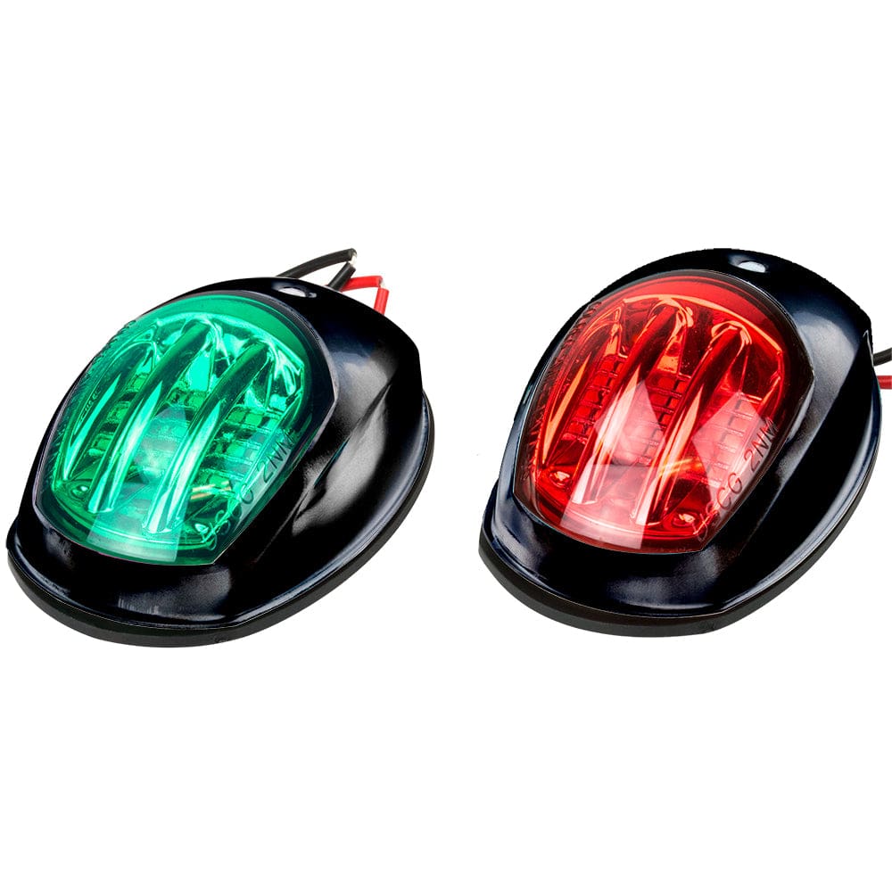 Sea-Dog Black LED Navigation Lights - Port & Starboard - Lighting | Navigation Lights - Sea-Dog