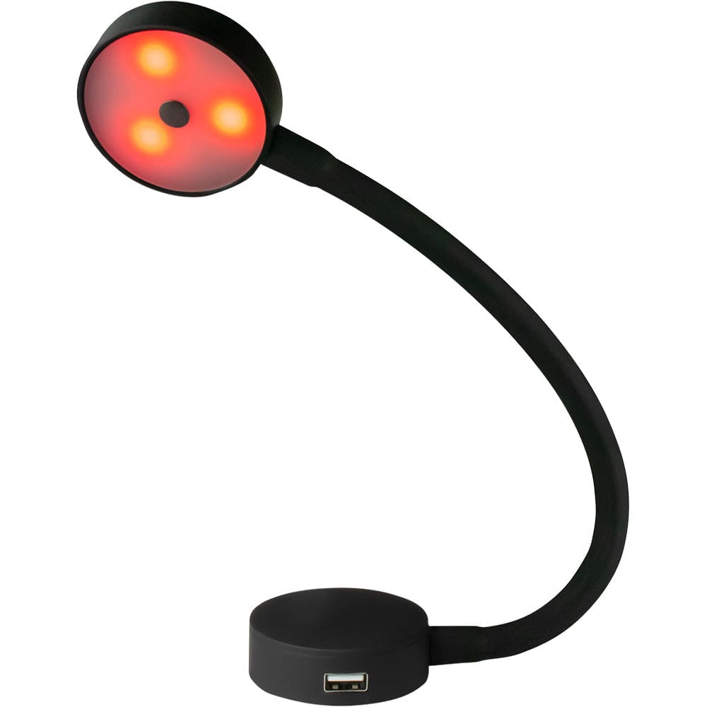 Sea-Dog LED Flex Neck Day/ Night Light w/ USB Socket - Red & White Light - Lighting | Interior / Courtesy Light - Sea-Dog