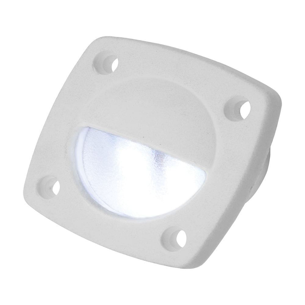 Sea-Dog LED Utility Light White w/ White Faceplate (Pack of 2) - Lighting | Interior / Courtesy Light - Sea-Dog