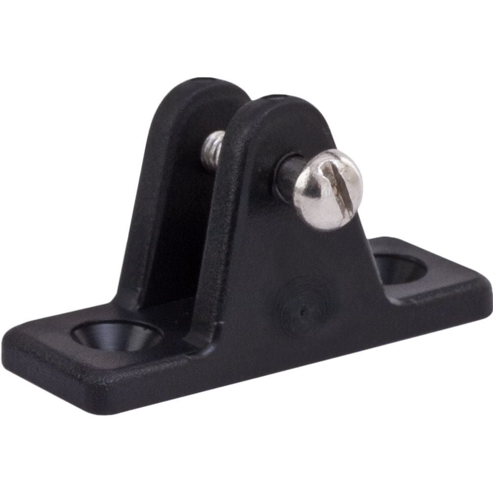 Sea-Dog Nylon Angled Deck Hinge - Black (Pack of 4) - Marine Hardware | Bimini Top Fittings - Sea-Dog