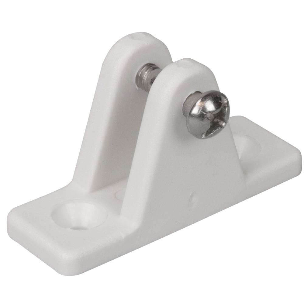 Sea-Dog Nylon Deck Hinge - White (Pack of 4) - Marine Hardware | Bimini Top Fittings - Sea-Dog