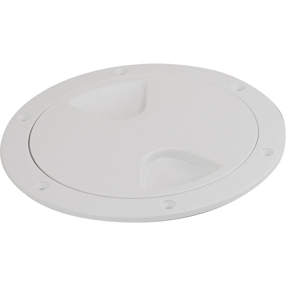 Sea-Dog Screw-Out Deck Plate - White - 4 (Pack of 3) - Marine Hardware | Deck Plates - Sea-Dog