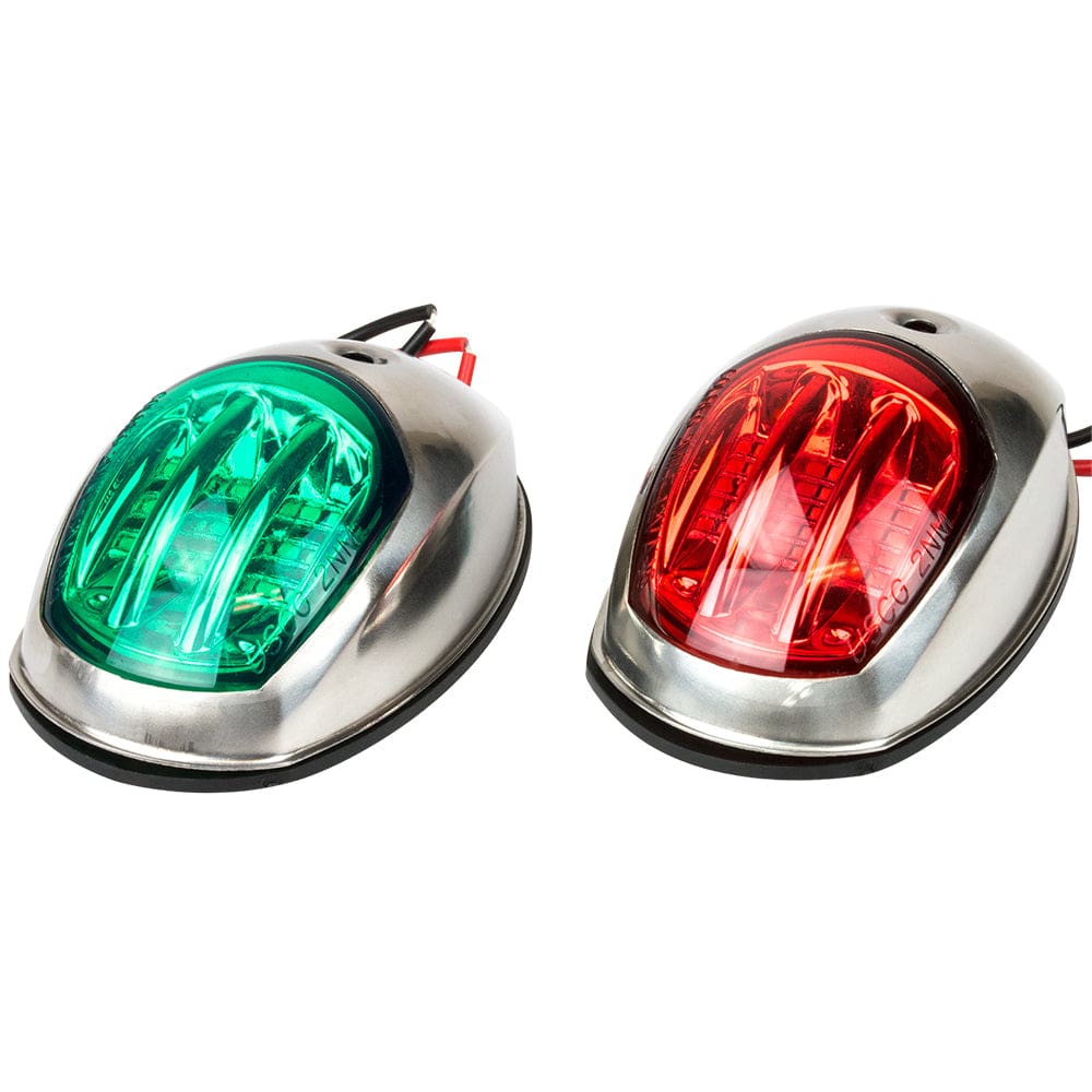 Sea-Dog Stainless Steel LED Navigation Lights - Port & Starboard - Lighting | Navigation Lights - Sea-Dog