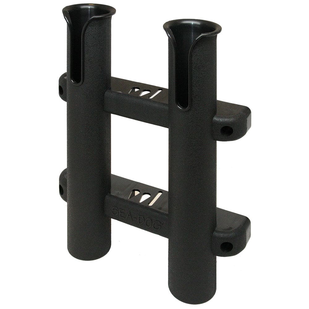 Sea-Dog Two Pole Side Mount Rod Storage Rack - Black - Hunting & Fishing | Rod & Reel Storage - Sea-Dog