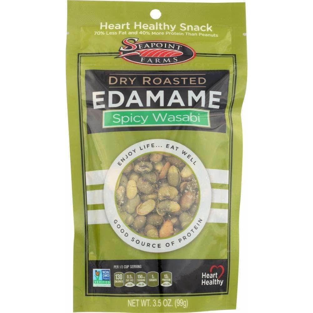 Sea Point Farms Sea Point Farms Dry Roasted Edamame Wasabi, 3.5 oz