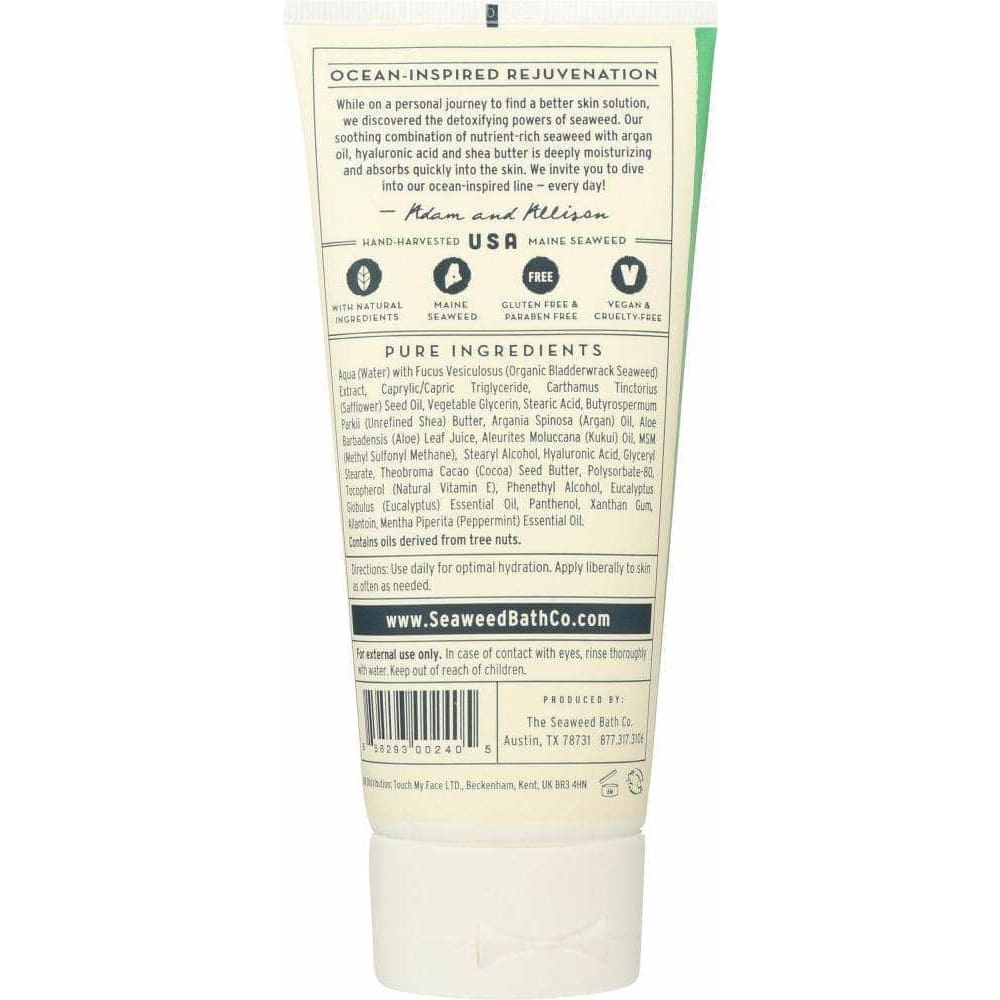 THE SEAWEED BATH CO Sea Weed Bath Company Cream Body Eucalyptus & Peppermint, 6 Oz