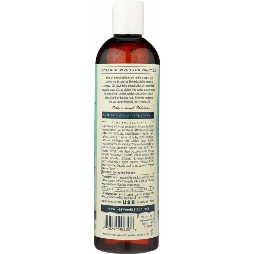 SEAWEED BATH COMPANY Seaweed Bath Company Shampoo Argan Lavender, 12 Oz