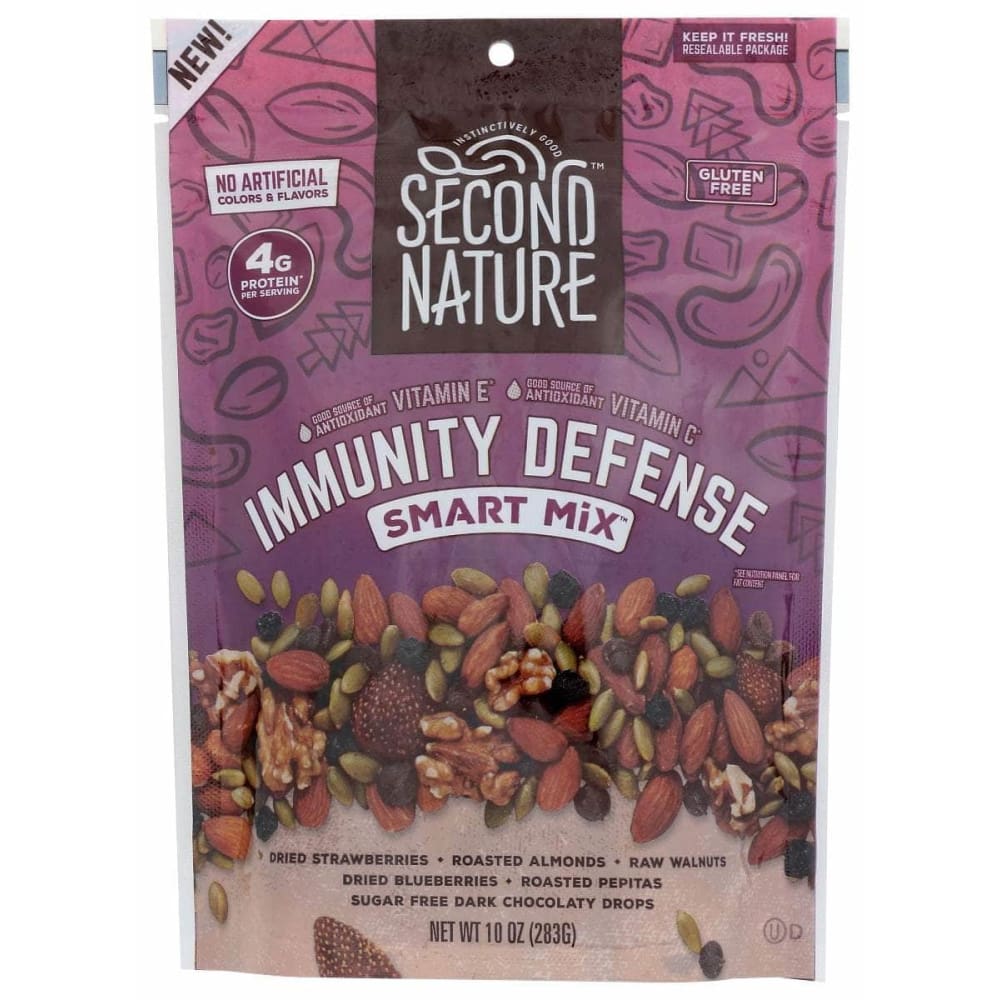 Second Nature Grocery > Snacks > Nuts SECOND NATURE: Immunity Defense Smart Mix, 10 oz