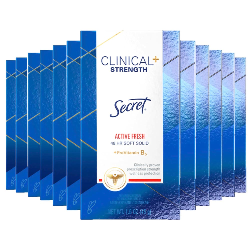 Secret Clinical Strength Soft Solid Antiperspirant & Deodorant Active