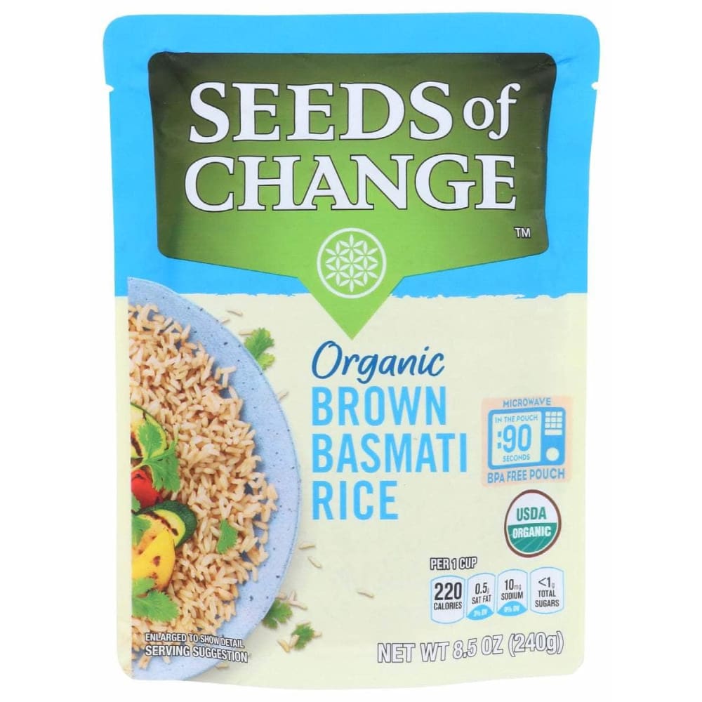 SEEDS OF CHANGE SEEDS OF CHANGE Rice Basmati Brown, 8.5 oz