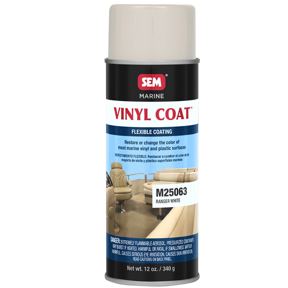 SEM Vinyl Coat™ - Ranger White - 12oz - Boat Outfitting | Accessories - SEM