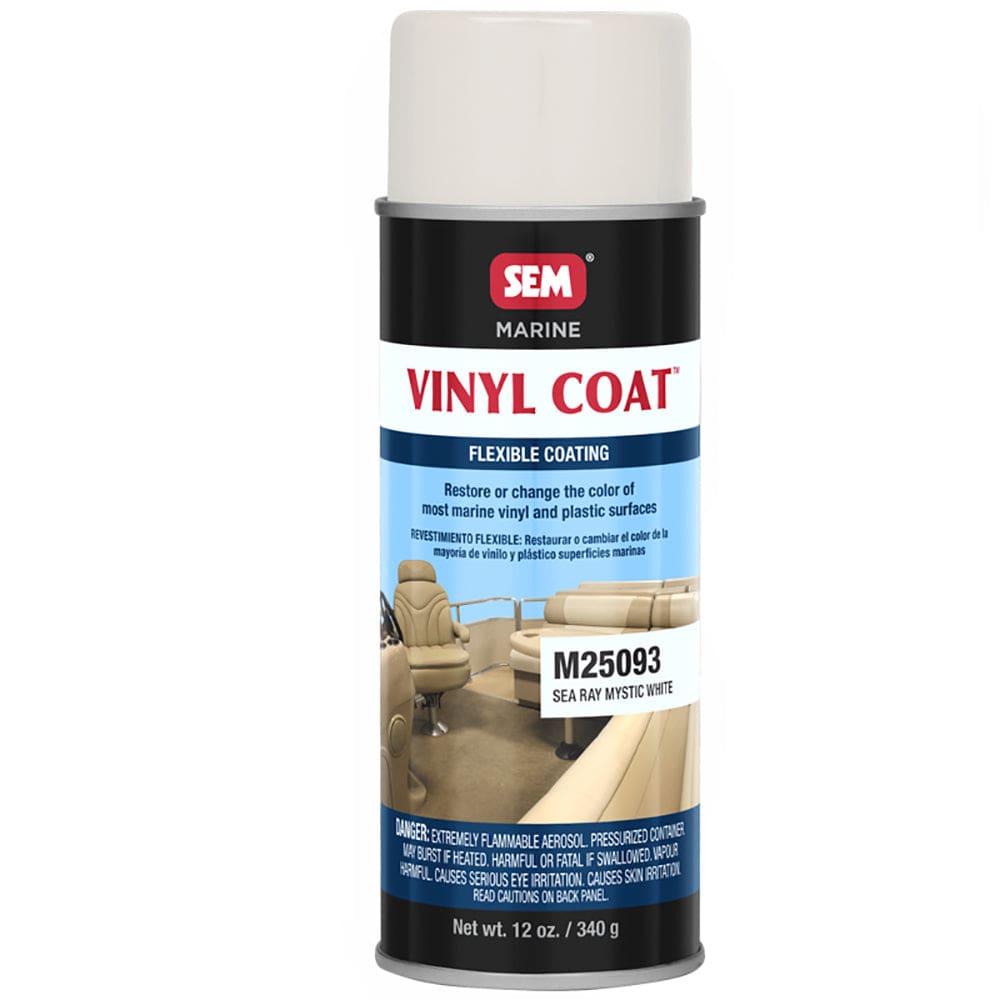 SEM Vinyl Coat™ - Sea Ray Mystic White - 12oz - Boat Outfitting | Accessories - SEM