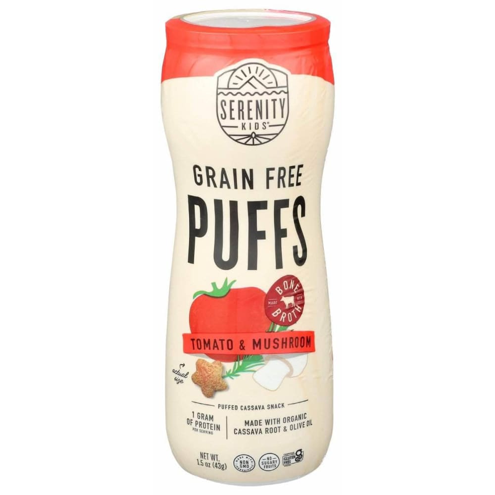 SERENITY KIDS Serenity Kids Puff Tomato Mushroom, 1.5 Oz