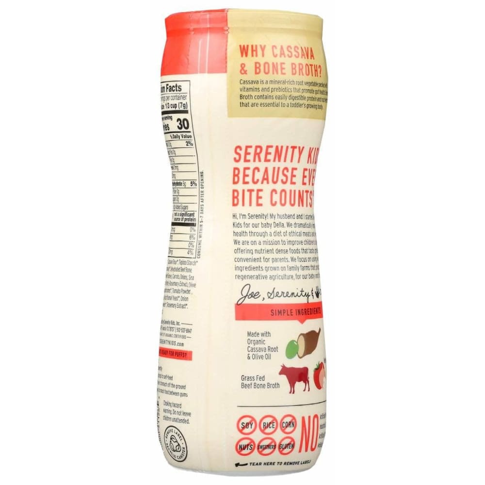 SERENITY KIDS Serenity Kids Puff Tomato Mushroom, 1.5 Oz