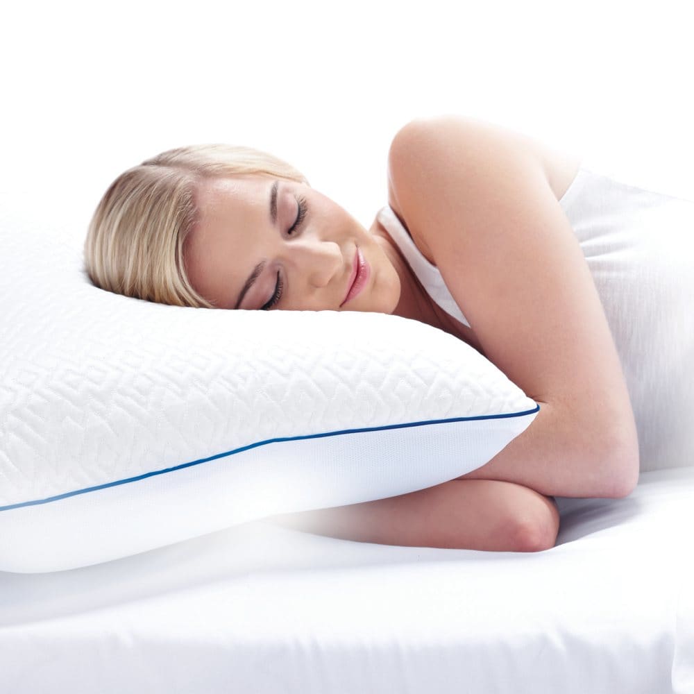 Serta Forever Cool Pillow with Cooling Gel Memory Foam - Pillows - Serta