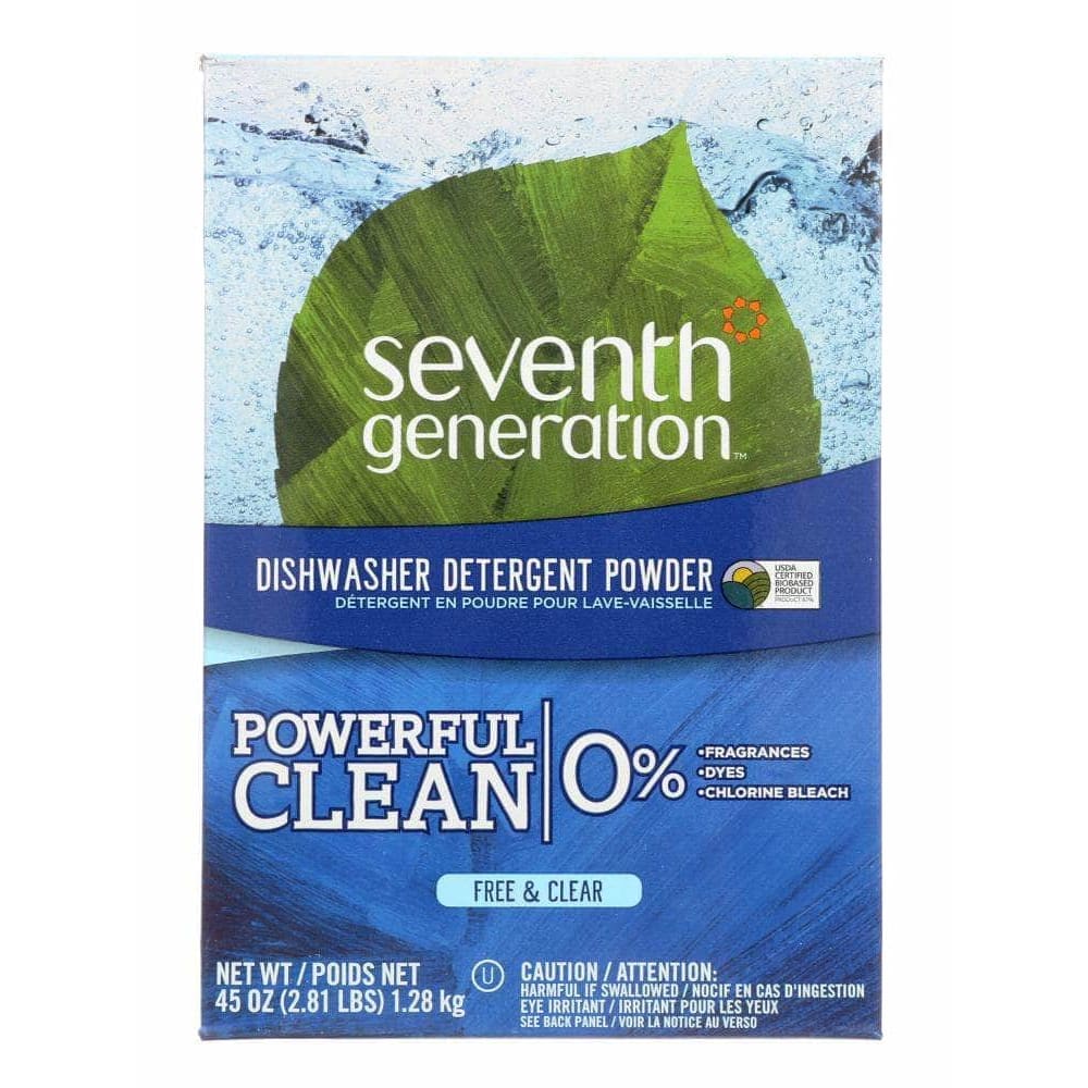 Seventh Generation Seventh Generation Natural Dishwasher Detergent Free & Clear, 45 oz