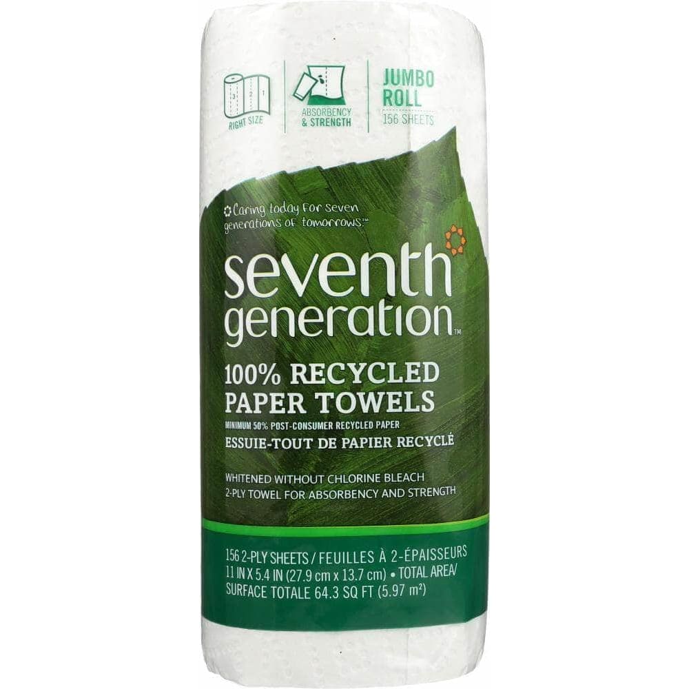 Seventh Generation Seventh Generation Paper Towel White 1 Roll, 1 ea