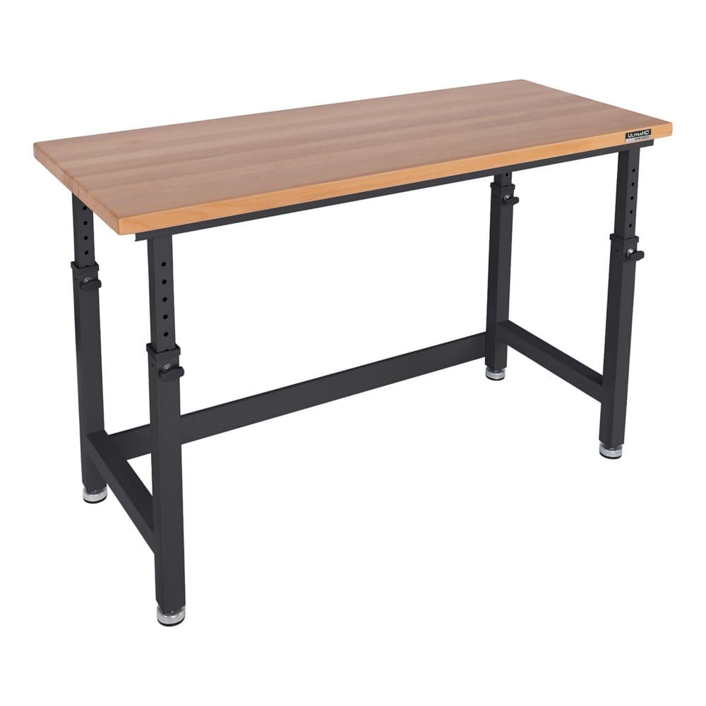 Seville Classics® UltraHD® Height Adjustable Workbench 60 W x 24 D x 28.5-42H - Workbenches - Seville