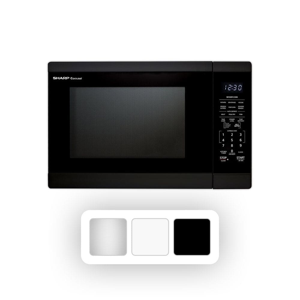 Sharp 1.4 Cu. Ft. 1100W Countertop Microwave Oven With Sensor Cooking - Microwaves - ShelHealth