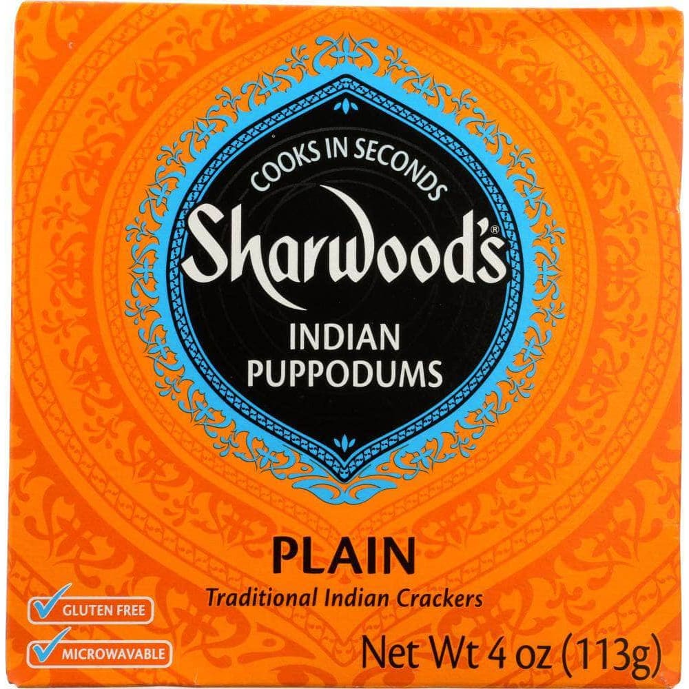 Sharwoods Sharwood's Puppodums Plain, 4 oz