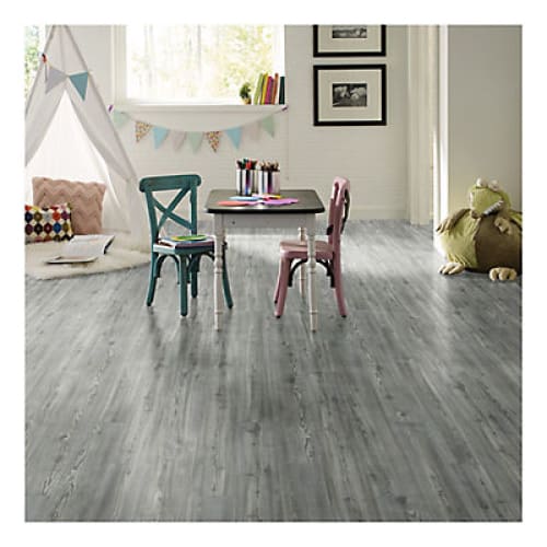 Shaw Floors Pigeon Cove Vinyl Plank Flooring 8 ct. - Gray Pine - Home/Home/Rugs & Flooring/Flooring & Doormats/ - Shaw Floors