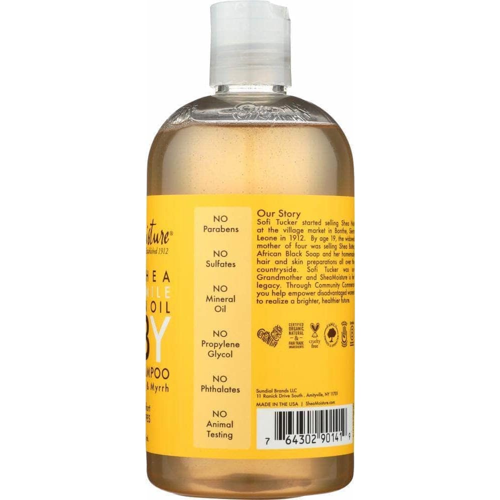 SHEA MOISTURE Shea Moisture Baby Head-To-Toe Wash & Shampoo Raw Shea Chamomile & Argan Oil, 12 Oz