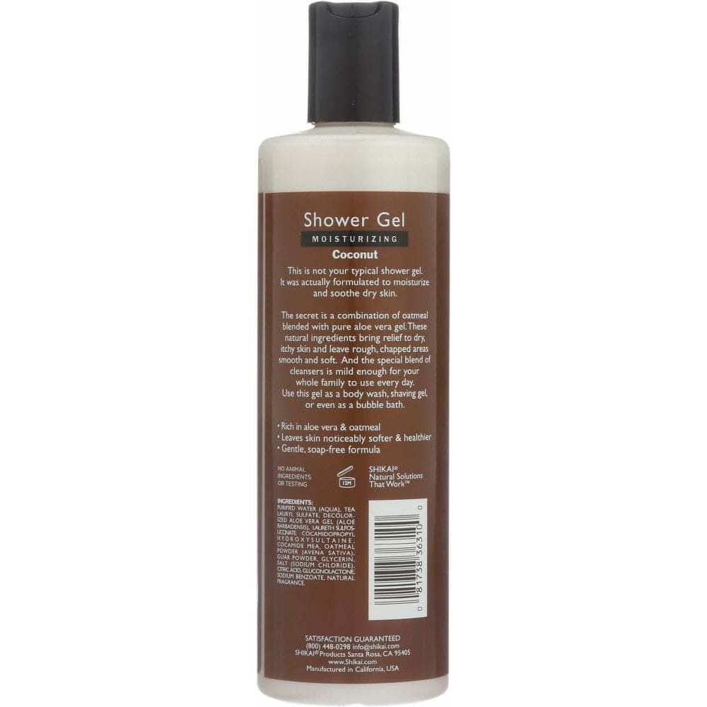 Shikai Shikai Moisturizing Shower Gel Coconut, 12 oz