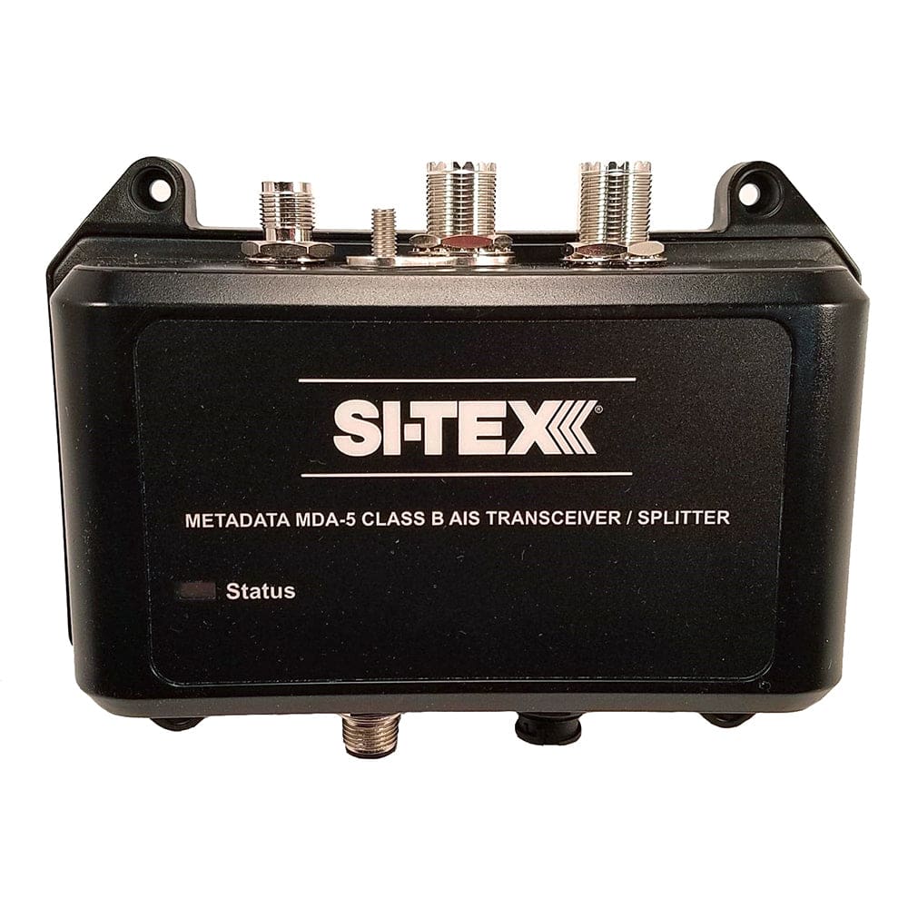 SI-TEX MDA-5H Hi-Power 5W SOTDMA Class B AIS Transceiver w/ Built-In Antenna Splitter (w/ o Wi-Fi) - Marine Navigation & Instruments | AIS