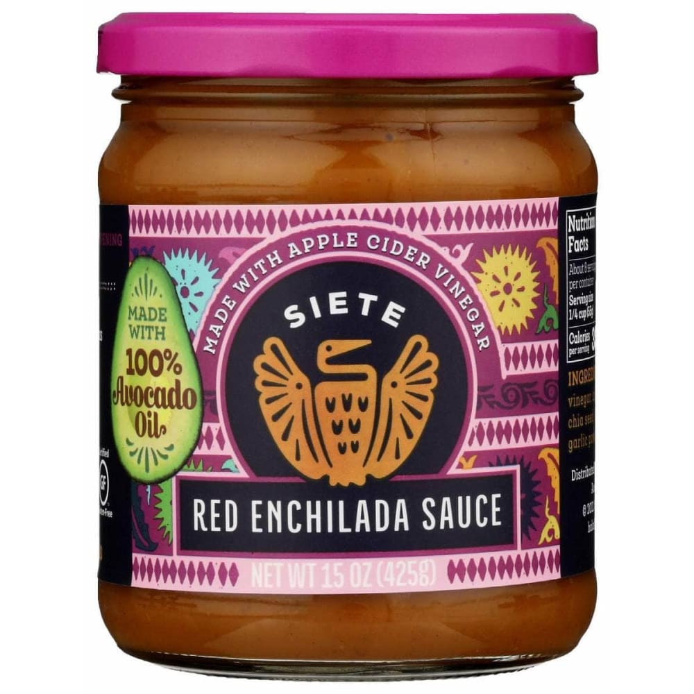 SIETE SIETE Sauce Enchilada Red, 15 oz