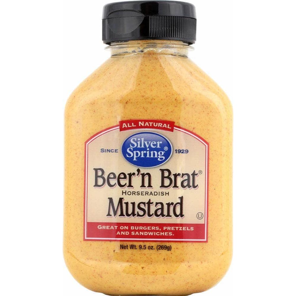 Silver Spring Silver Spring Beer 'n Brat Mustard, 9.5 Oz