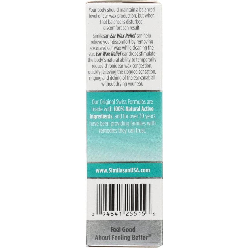 Similasan Similasan Ear Wax Relief Ear Drops, .33 oz