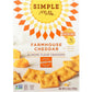 Simple Mills Simple Mills Almond Flour Crackers Farmhouse Cheddar, 4.25 oz