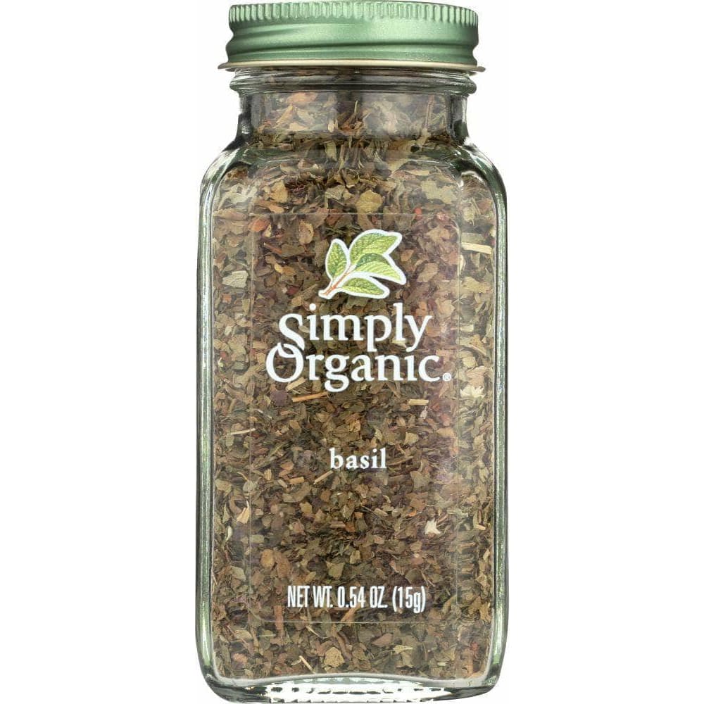 Simply Organic Simply Organic Basil, 0.54 Oz