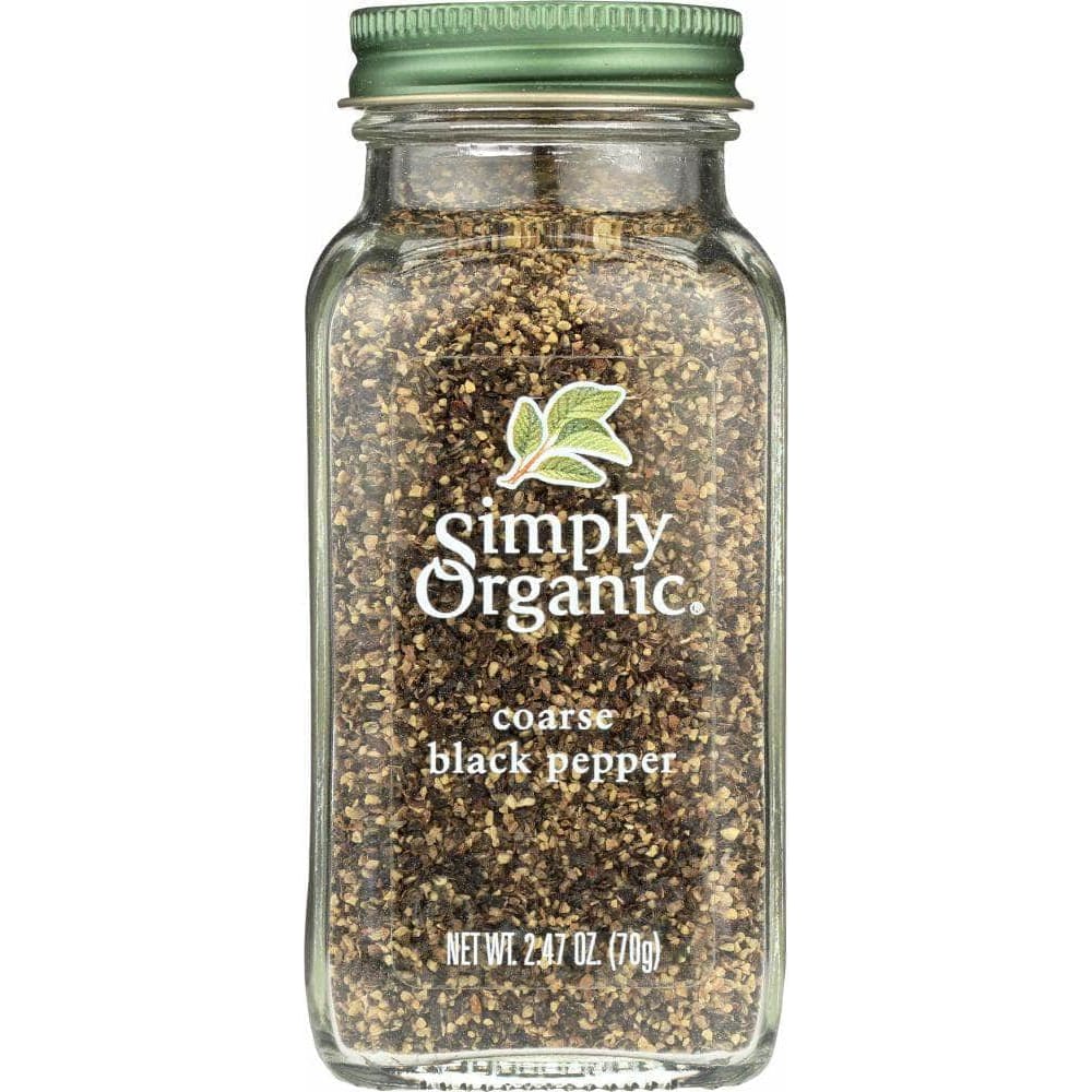 Simply Organic Simply Organic Black Coarse Grind Pepper, 2.47 oz