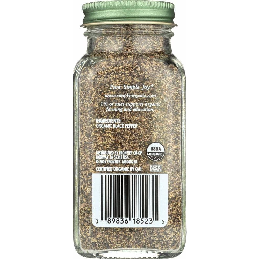 Simply Organic Simply Organic Black Pepper, 2.31 Oz