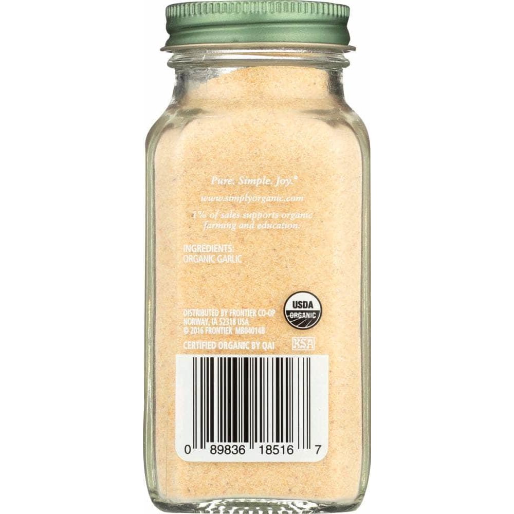 Simply Organic Simply Organic Garlic Powder, 3.64 Oz