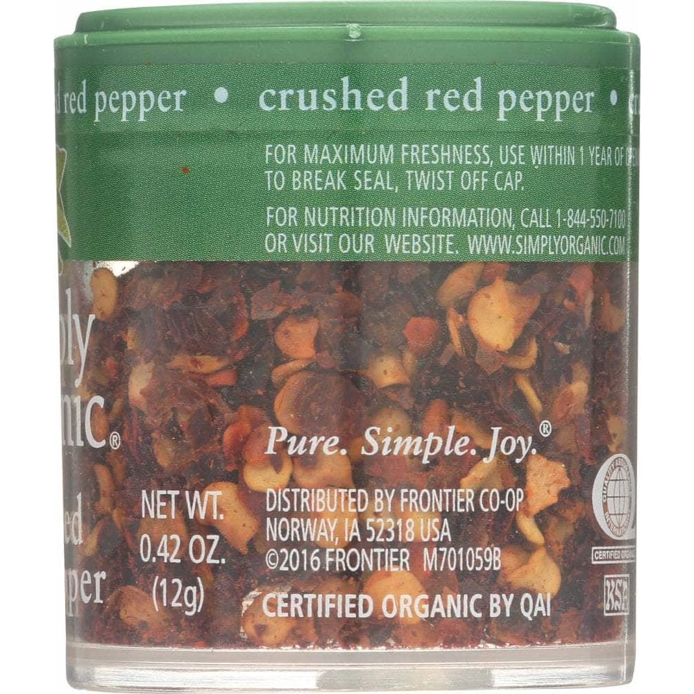 Simply Organic Simply Organic Mini Crushed Red Pepper, .42 oz