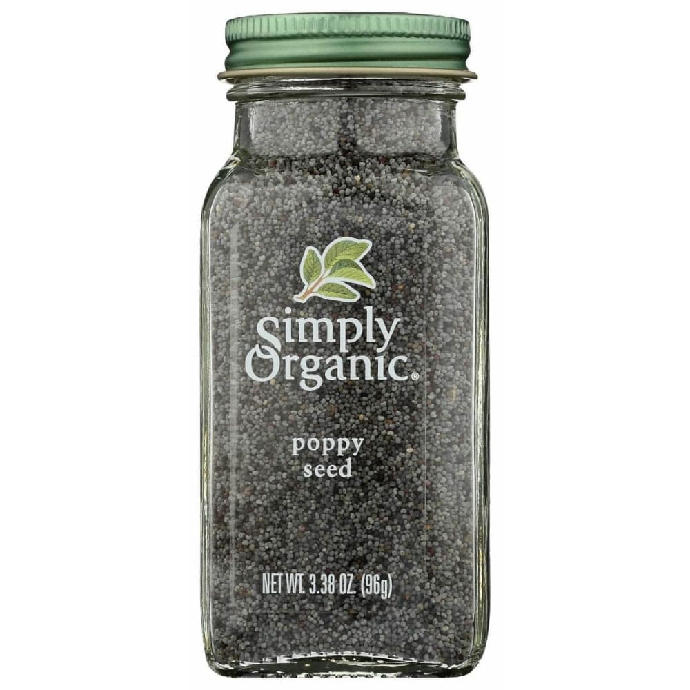 SIMPLY ORGANIC Simply Organic Poppy Seed Whole Org, 3.38 Oz